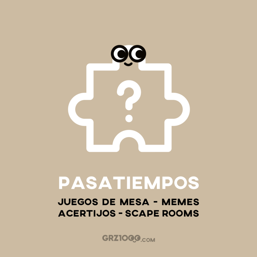 PASATIEMPOS para pasar la cuarentena